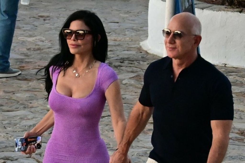 Jeff Bezos i Lauren Sanchez