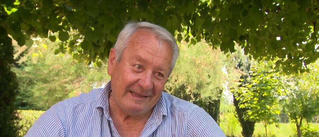 Zdravko Barišić i reporterka Dnevnika Nove TV
