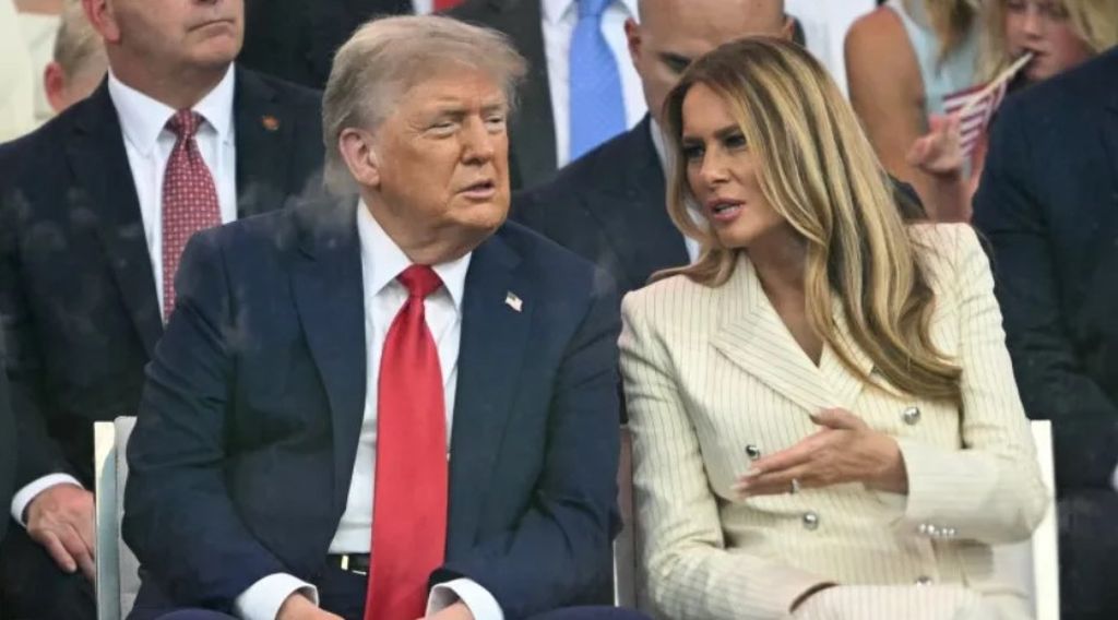 Melania i Donald Trump - 1