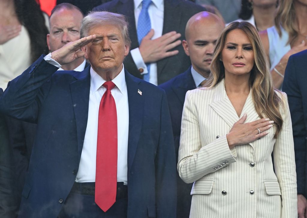 Melania i Donald Trump - 2