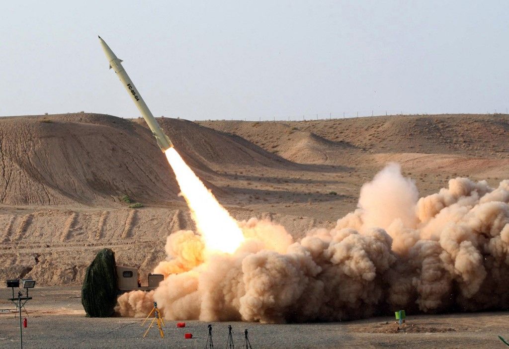 Iranski projektili iznad Haife