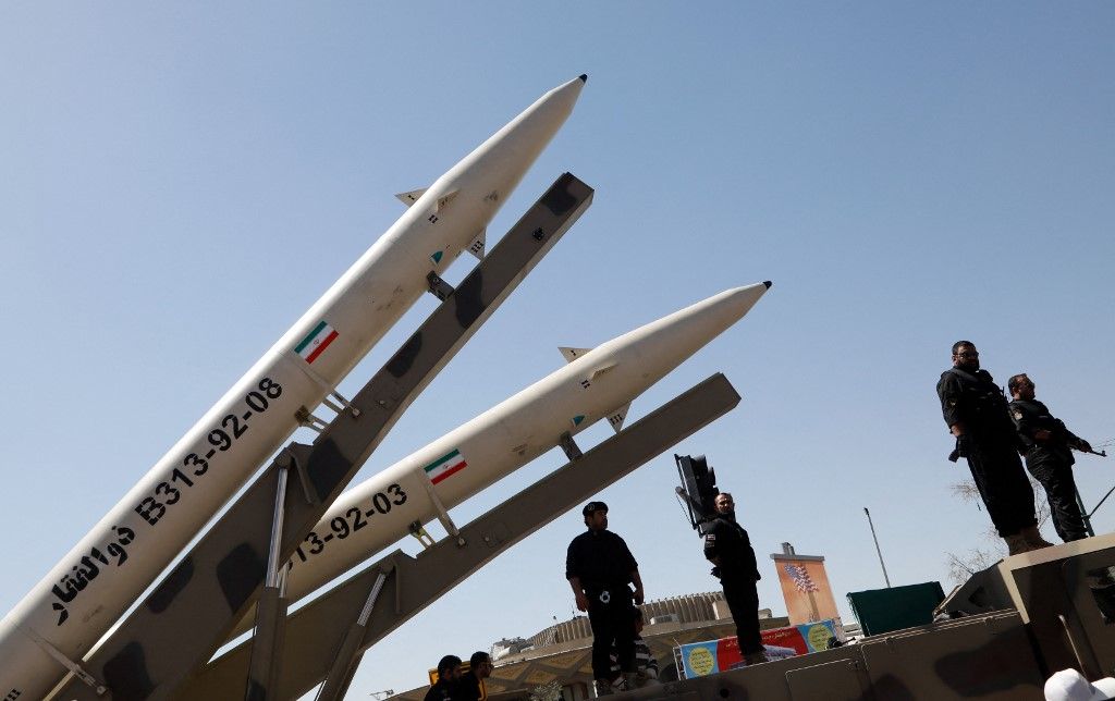 Iranski projektili iznad Haife