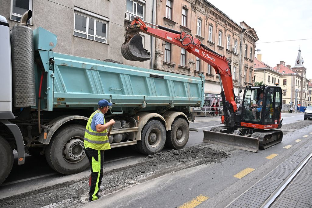 Zatvoren dio petlje u Zagrebu