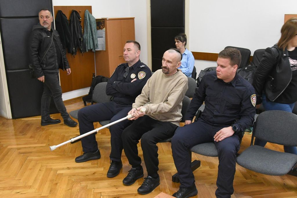 Krešimir Pahoki na suđenju