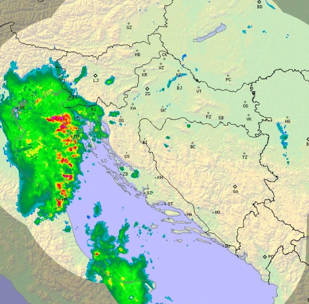 Nevrijeme pogodilo Istru