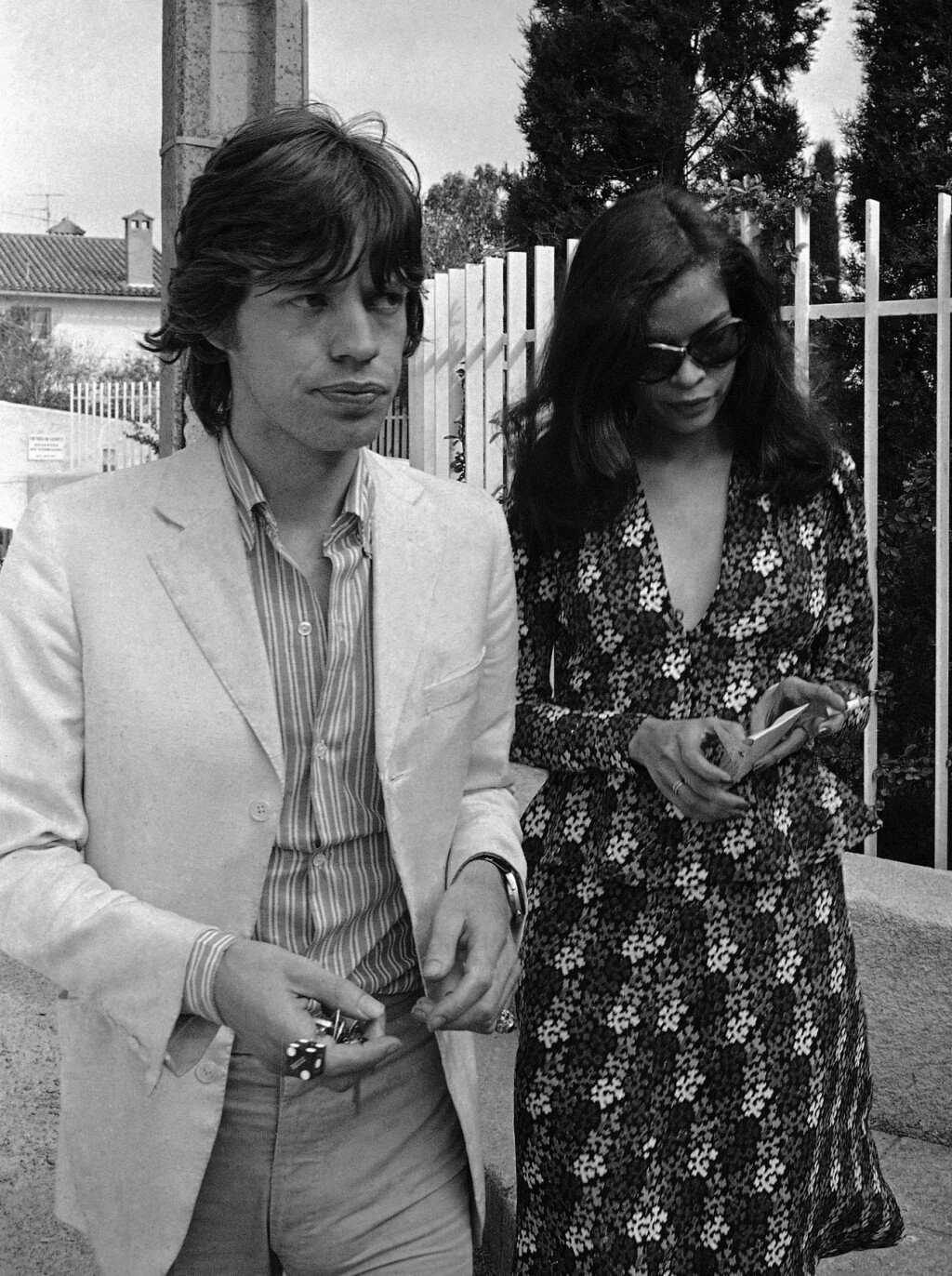 Mick Jagger s bivšom suprugom Biancom Jagger