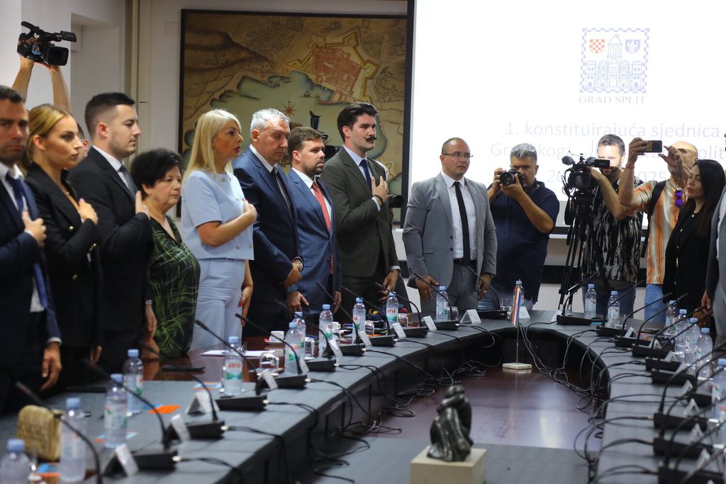 Pokušaj konstituiranja Gradskog vijeća u Splitu