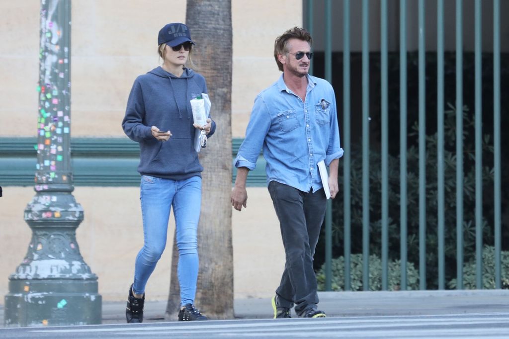Sean Penn i Leila George