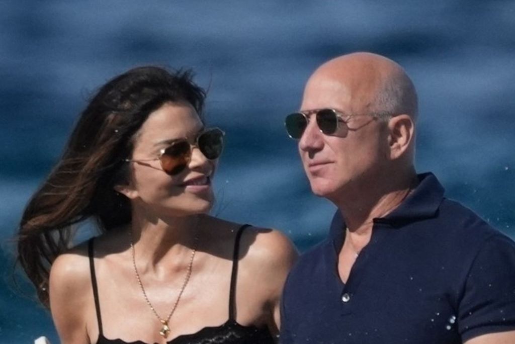 Jeff Bezos i Lauren Sanchez
