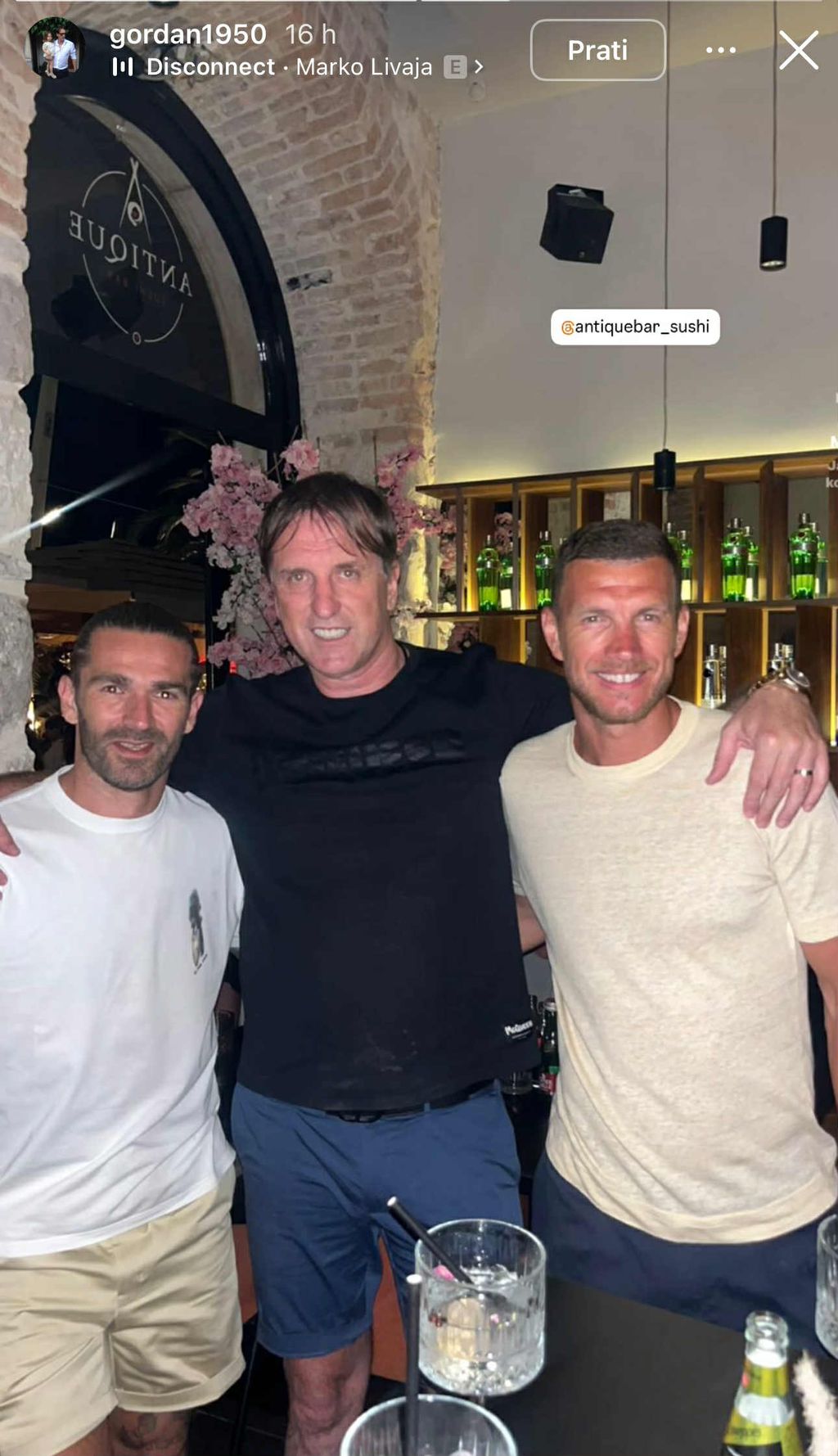 Marko Livaja, Gordan Boljat i Edin Džeko