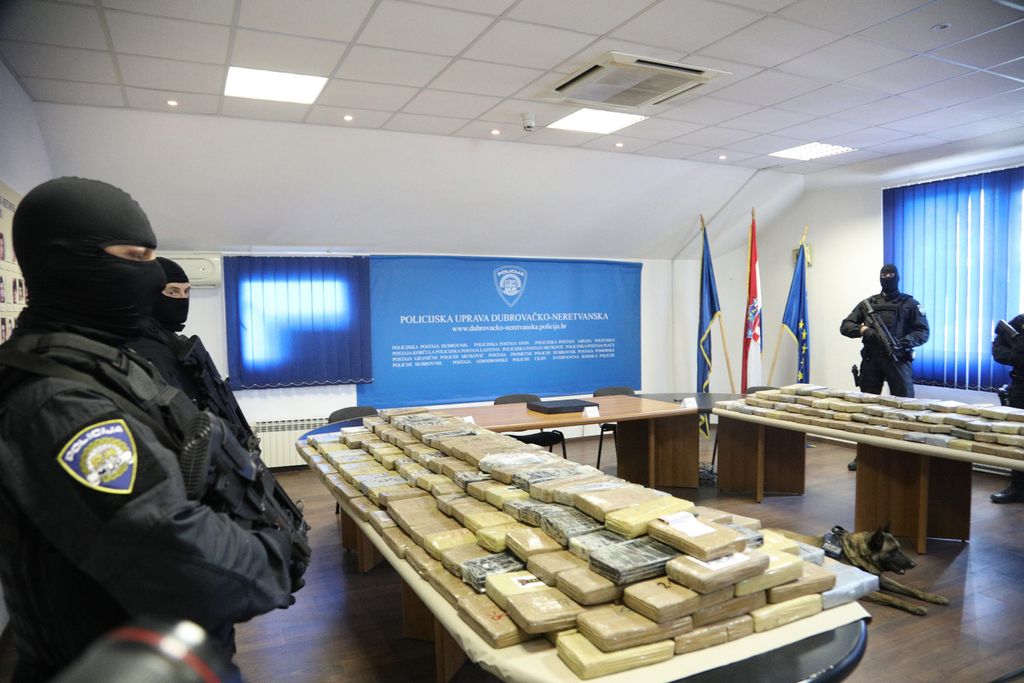Zapljena 500 kilograma kokaina 2021. godine