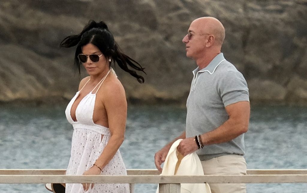 Jeff Bezos i Lauren Sanchez