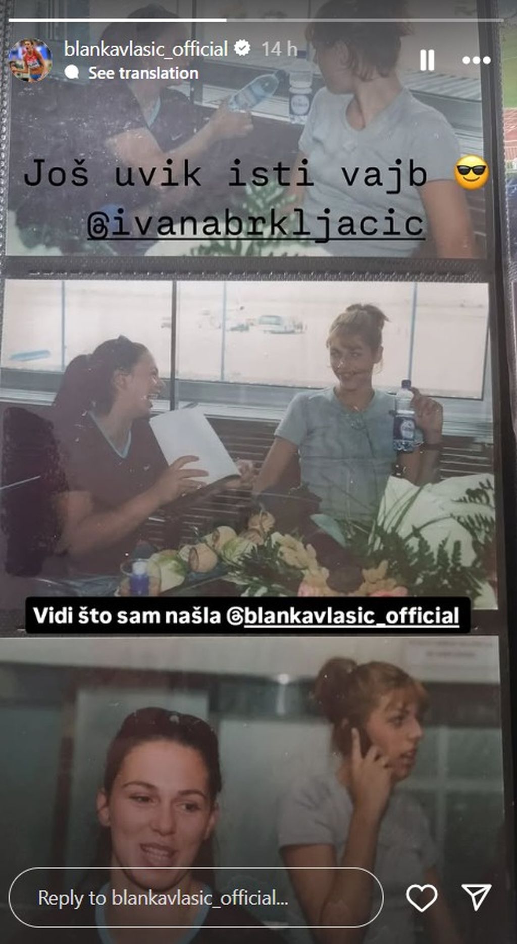 Blanka Vlašić na Instagramu