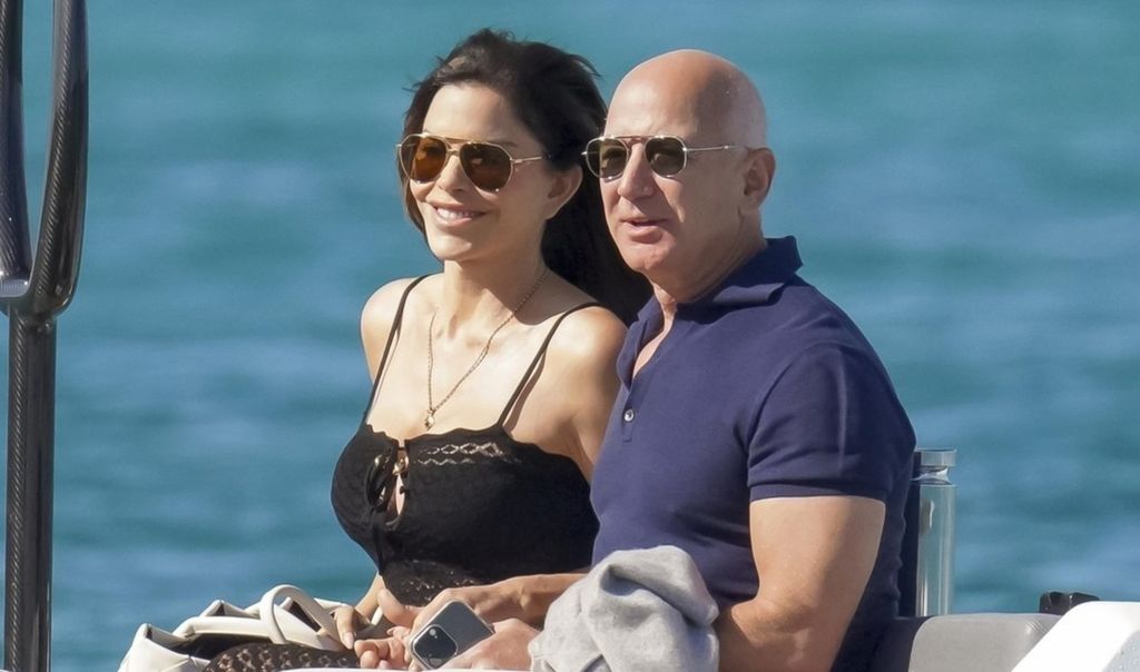 Jeff Bezos i Lauren Sanchez