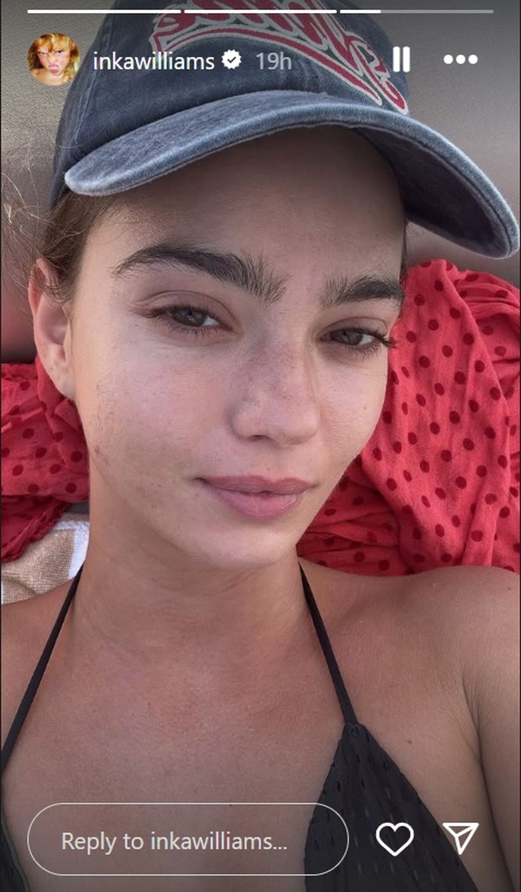 Inka Williams na Instagramu - 2