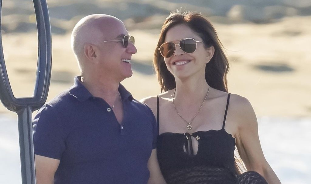 Jeff Bezos i Lauren Sanchez