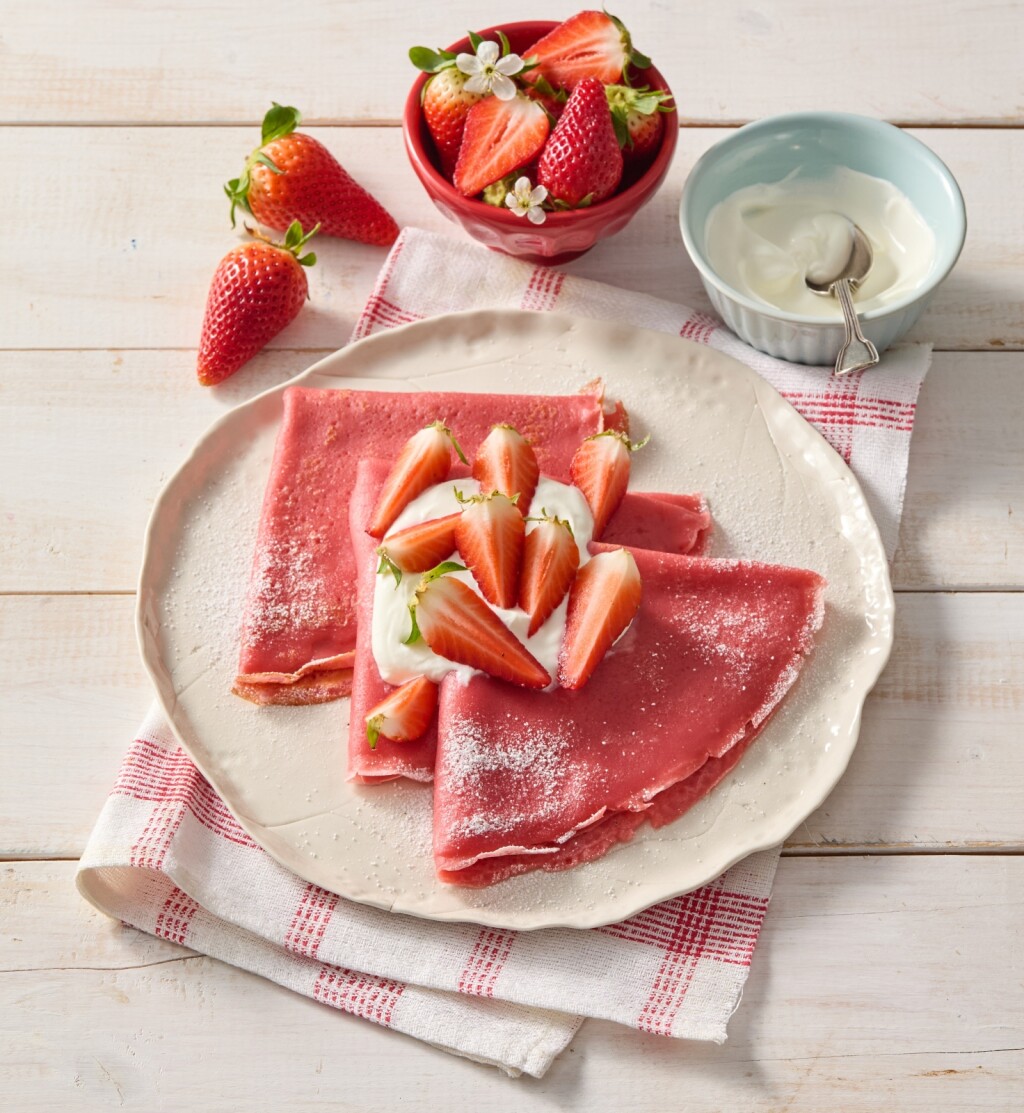 Palačinke s jagodama