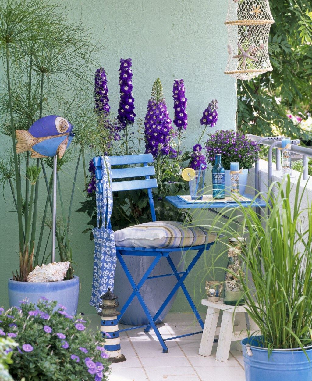 Ideje kako stvoriti morski ugođaj na balkonu - 8