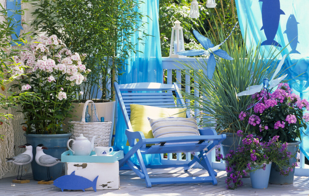 Ideje kako stvoriti morski ugođaj na balkonu - 9