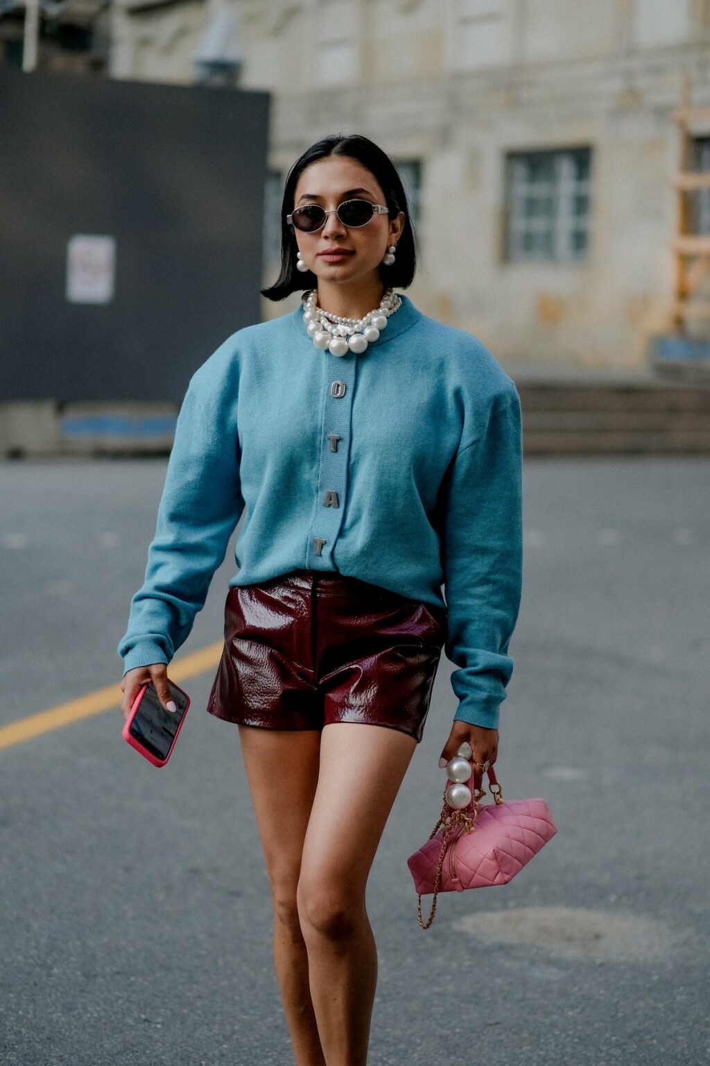 Kratke hlačice u street style izdanjima s Tjedana mode - 1