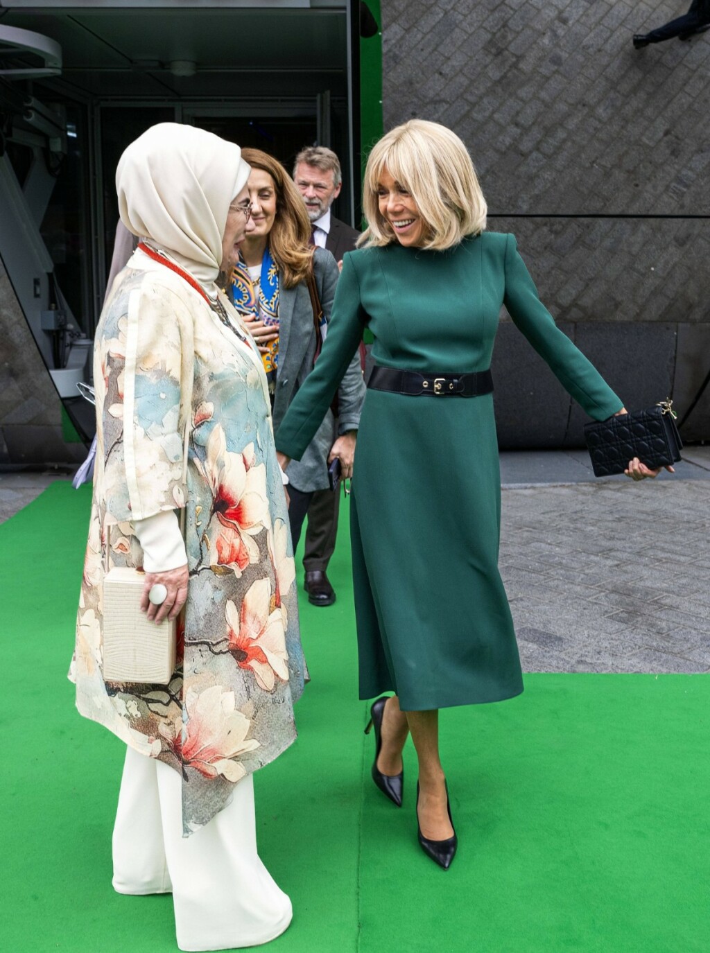 Brigitte Macron na susretu u Rotterdamu