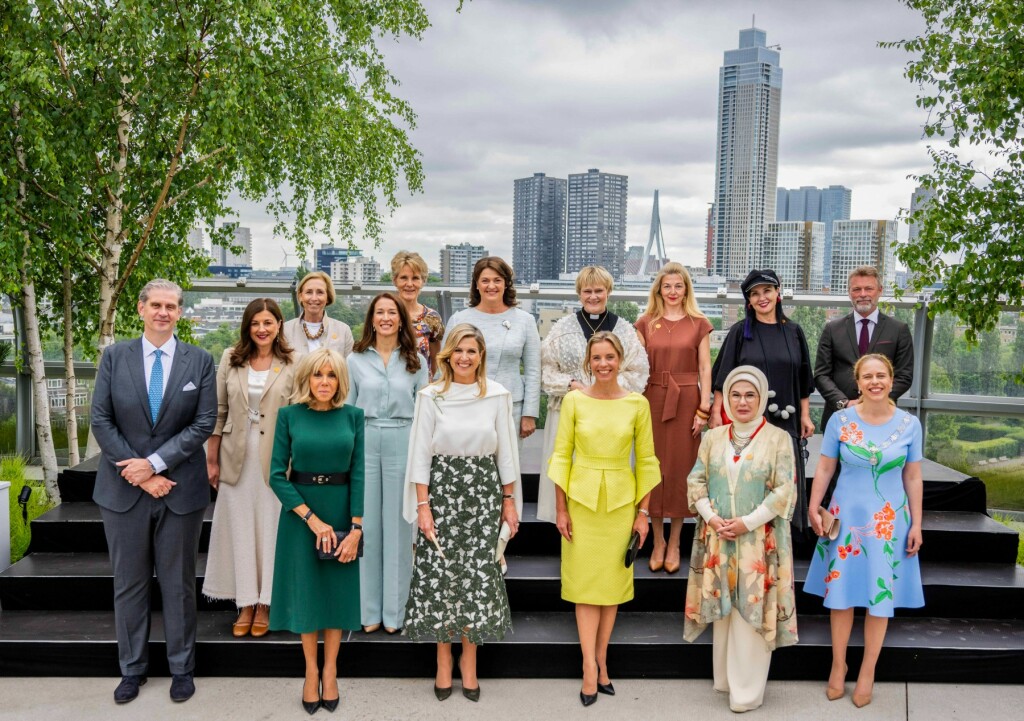 Brigitte Macron na susretu u Rotterdamu