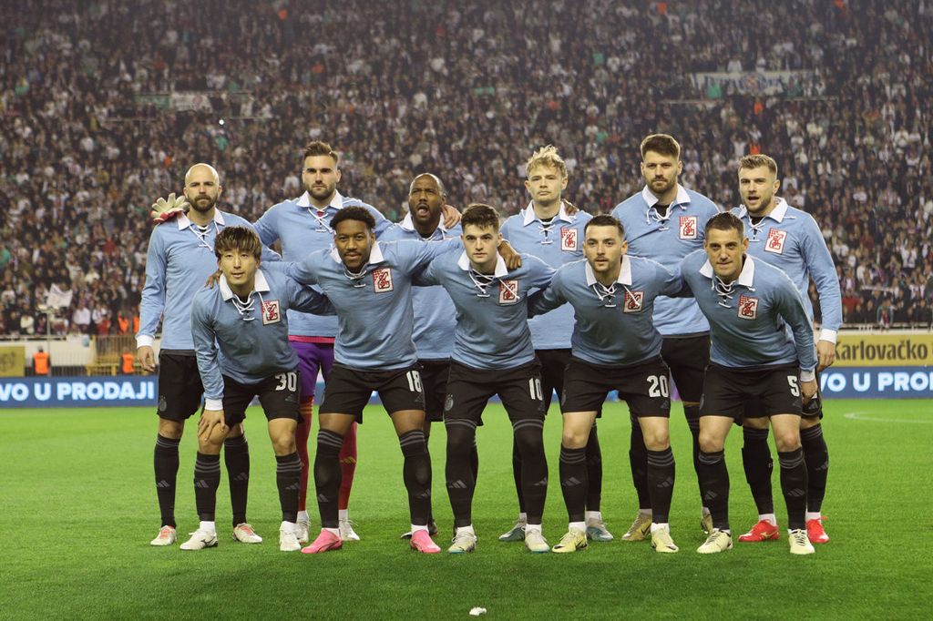 Prvi plavi Dinamov dres iz 1923.