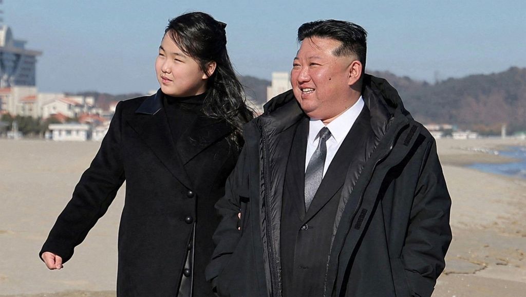 Kim Jong-un i Kim Ju-ae - 2