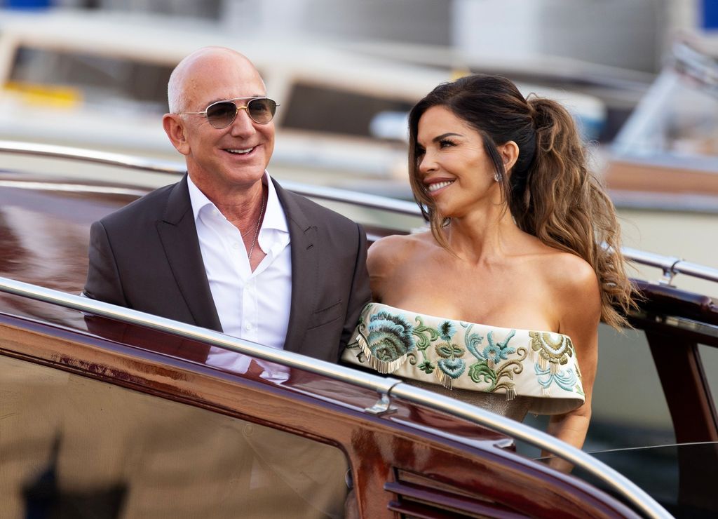 Lauren Sanchez i Jeff Bezos