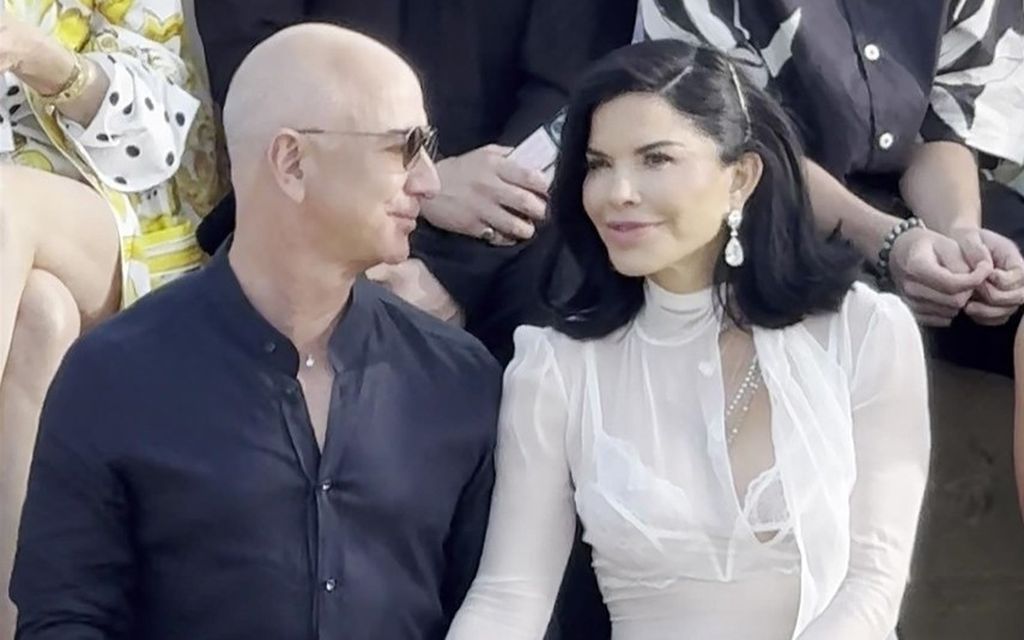 Jeff Bezos i Lauren Sanchez