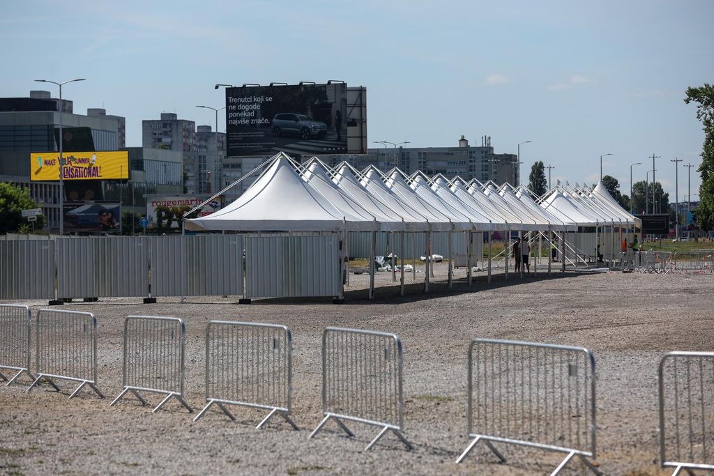 Obilazak Hipodroma uoči koncerta Marka Perkovića - 1