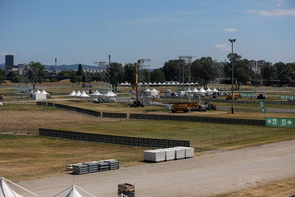 Obilazak Hipodroma uoči koncerta Marka Perkovića - 1