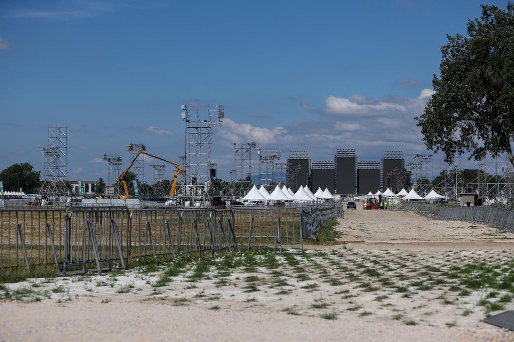 Obilazak Hipodroma uoči koncerta Marka Perkovića - 1