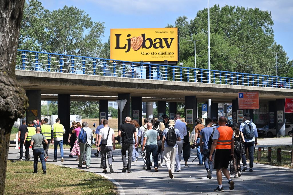 Obilazak Hipodroma uoči koncerta Marka Perkovića - 1