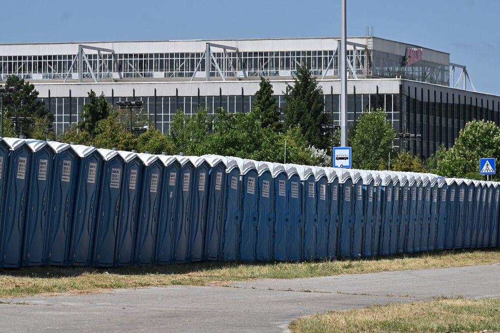 Obilazak Hipodroma uoči koncerta Marka Perkovića - 1