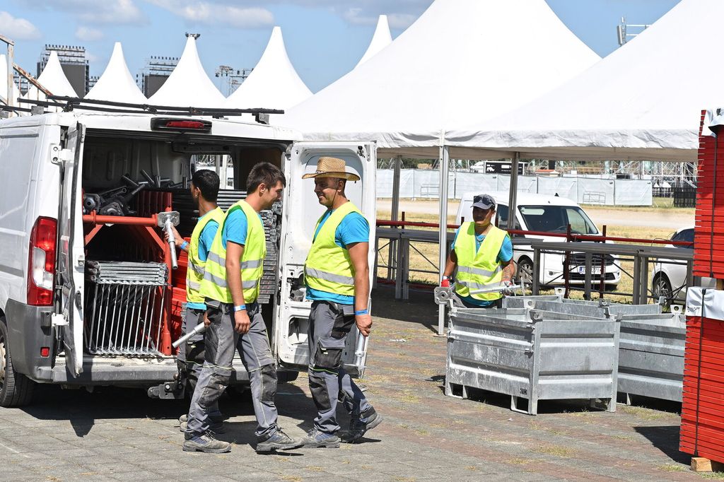 Obilazak Hipodroma uoči koncerta Marka Perkovića - 1
