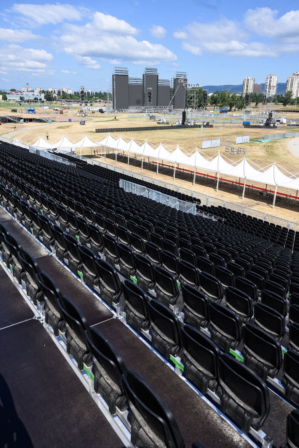 Obilazak Hipodroma uoči koncerta Marka Perkovića - 1