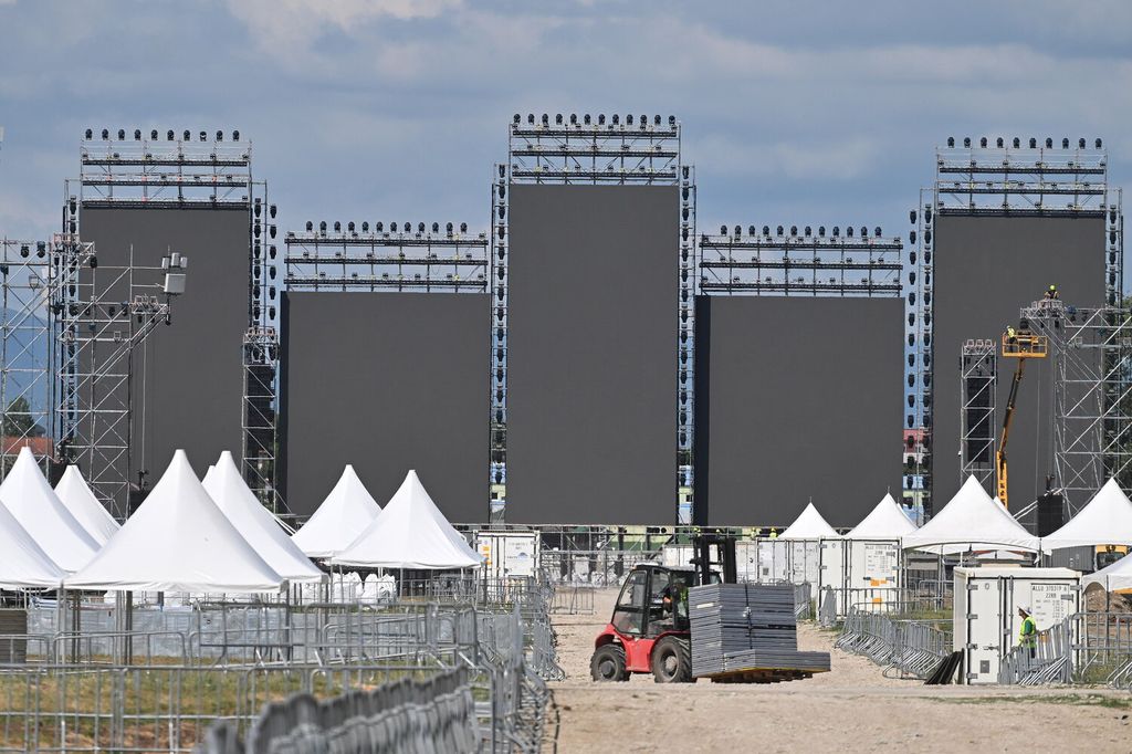 Obilazak Hipodroma uoči koncerta Marka Perkovića - 1