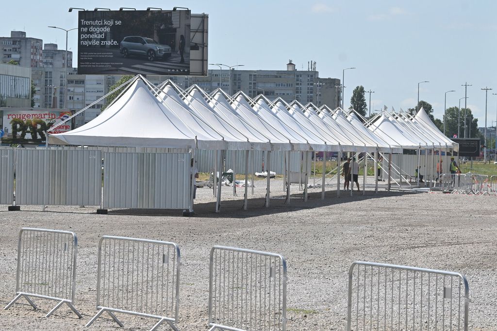 Obilazak Hipodroma uoči koncerta Marka Perkovića - 1