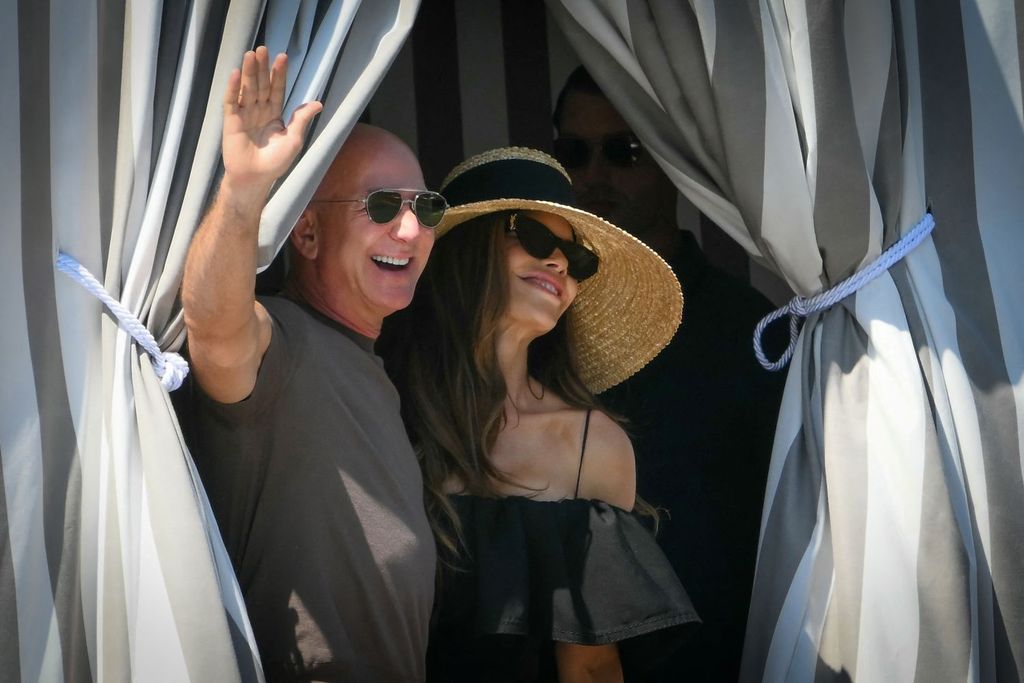 Jeff Bezos i Lauren Sanchez - 1