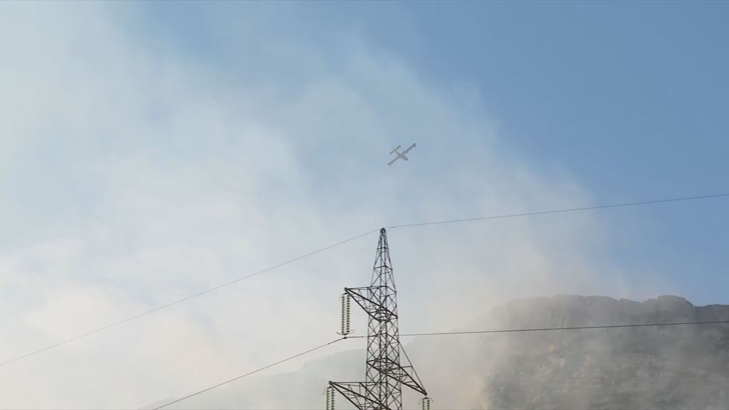 Požar iznad Kaštela