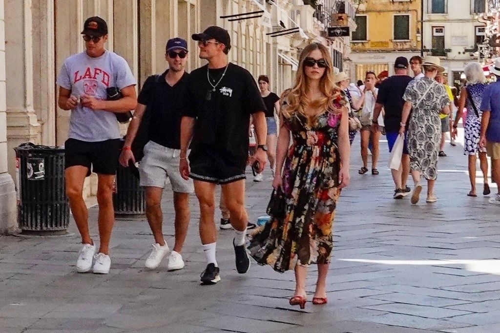Sydney Sweeney, Orlando Bloom i Tom Brady