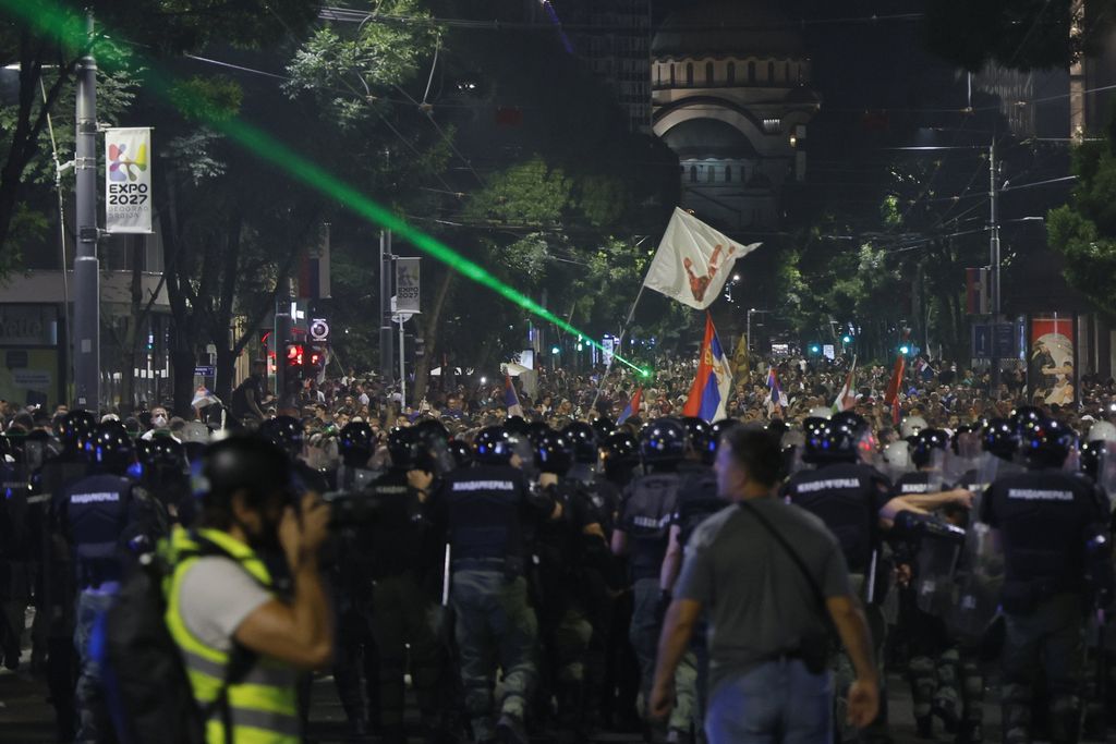 Prosvjed u Srbiji - 3