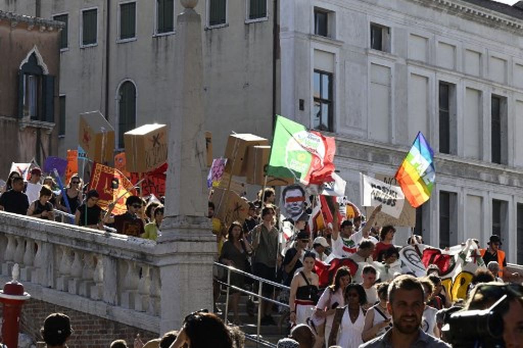 Prosvjedi protiv Bezosa u Veneciji - 1