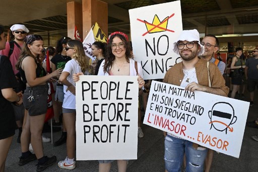 Prosvjedi protiv Bezosa u Veneciji - 1