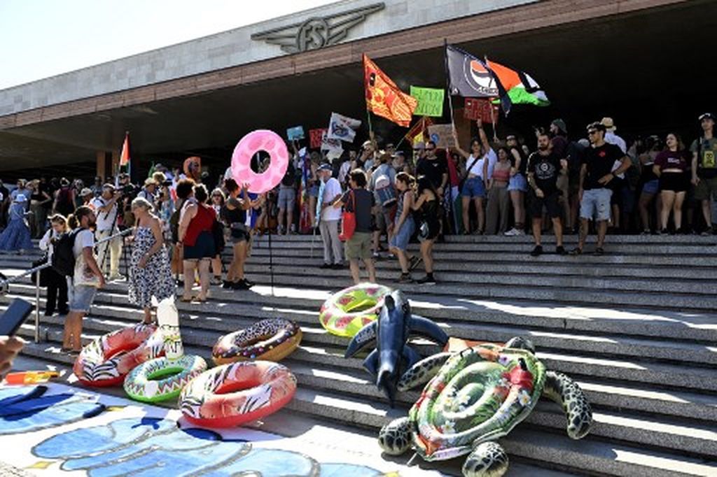 Prosvjedi protiv Bezosa u Veneciji - 1