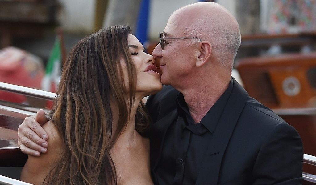 Jeff Bezos i Lauren Sanchez