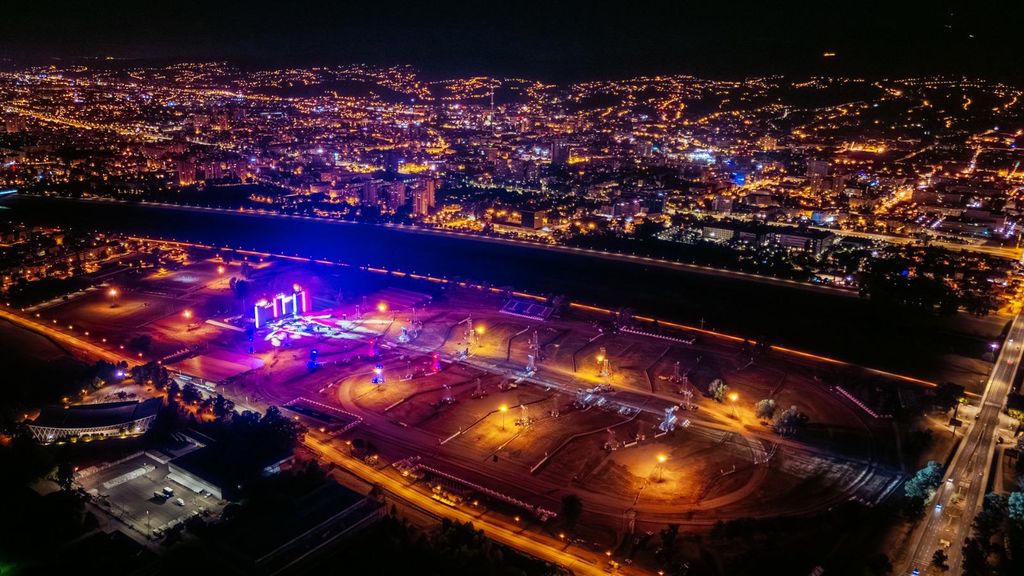 Light show na Thomsponovom koncertu - 3