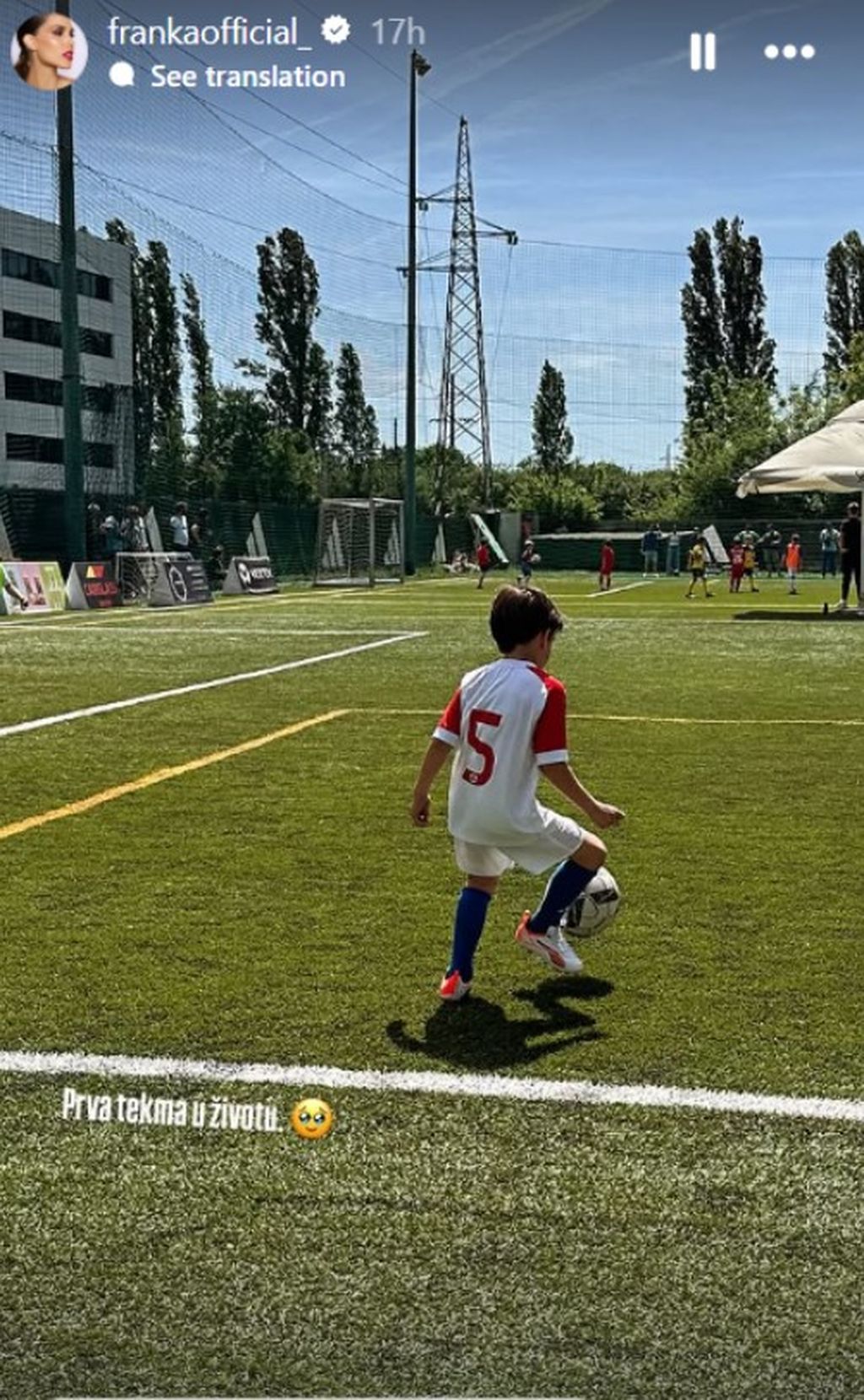 Franka Batelić na Instagramu - 2