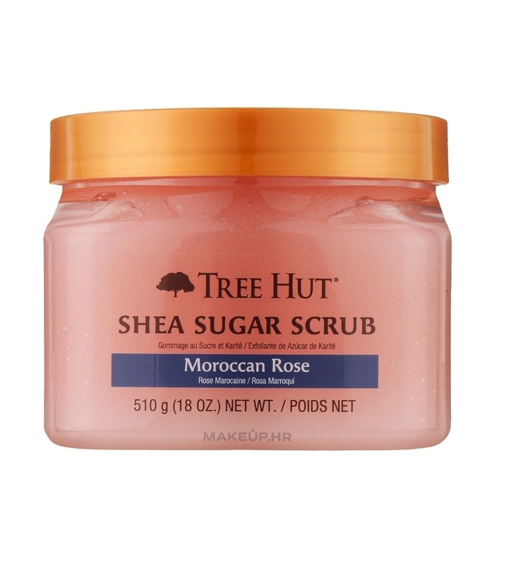 Tree Hut Shea Sugar Scrub Moroccan Rose, šećerni piling sa shea maslacem